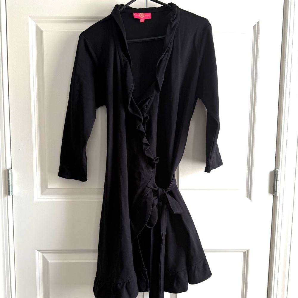 Kaeli Smith Black Garment with Pink Label